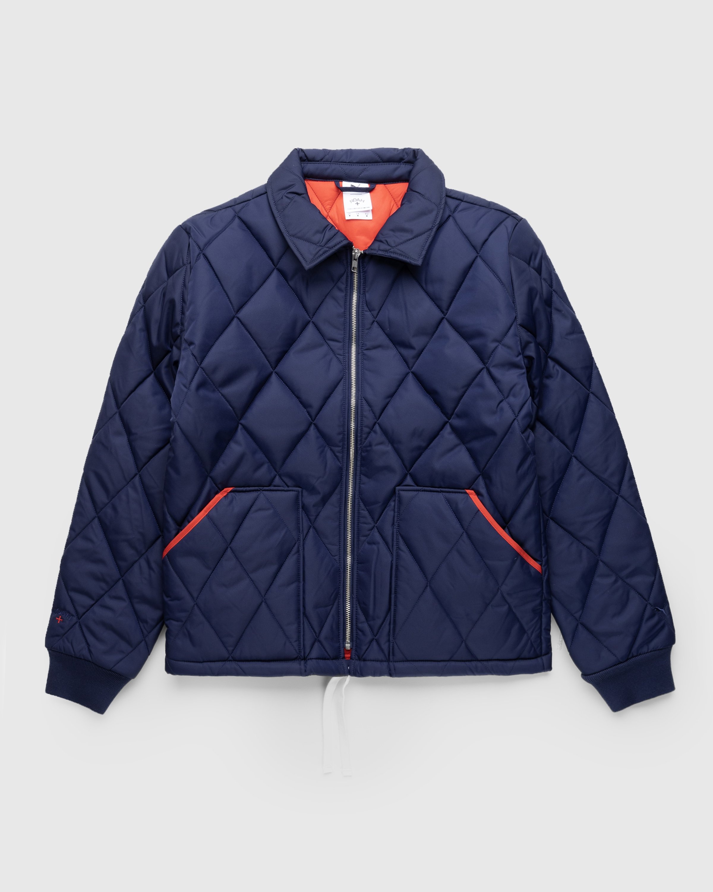 Puma x Noah – Water-Repellent Quilted Jacket Navy | Highsnobiety Shop